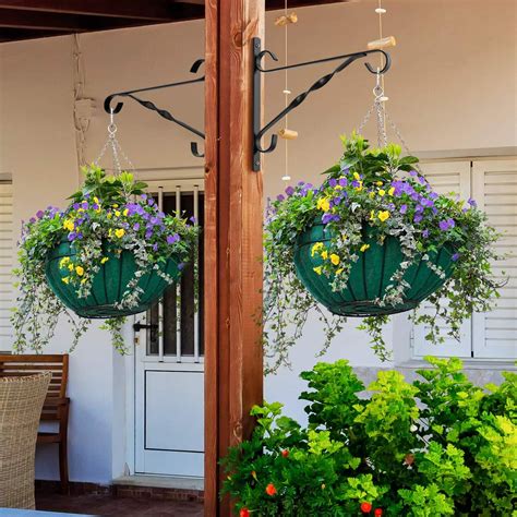 metal hanging plant bracket dollar tree|Dollar Tree Garden Collection Metal Plant Hangers .